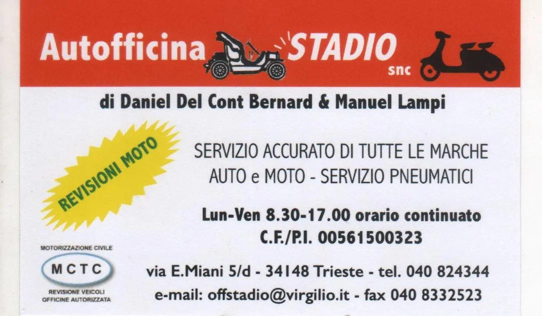 Autofficina Stadio Trieste - Immagine 1
